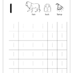 Free English Worksheets  Alphabet Tracing Small Letters  Letter Within Preschool Letter L Worksheets
