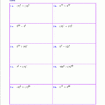 Free Exponents Worksheets Intended For Power Worksheet Answers