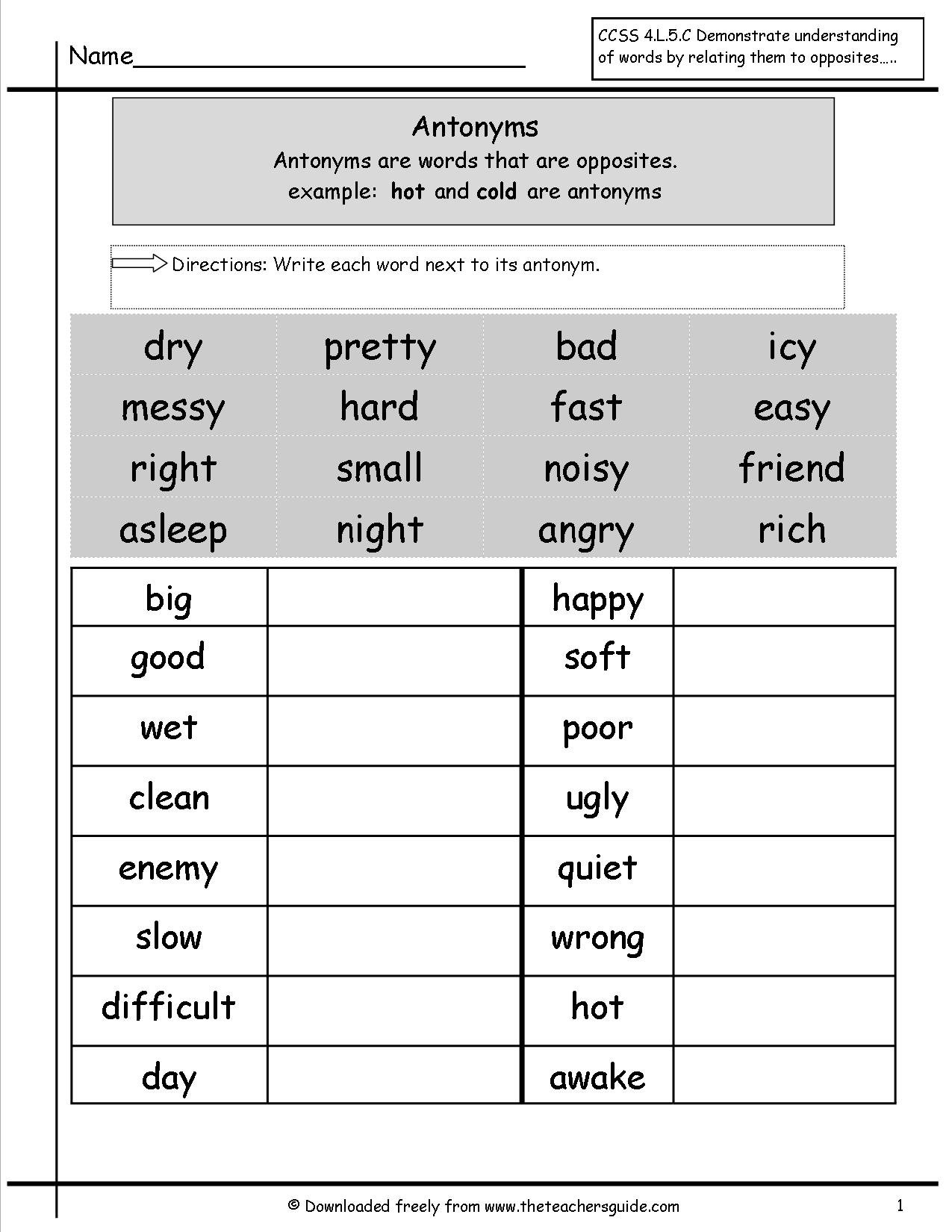 Free Grammar And Language Arts From The Teacher's Guide Pertaining To Grammar Suffixes Worksheets