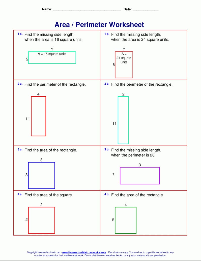 Free Math Worksheets And 7Th Grade Math Worksheets With Answer Key Pdf