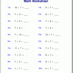 Free Math Worksheets With 7Th Grade Math Worksheets With Answer Key Pdf