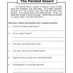 Free Printable 8Th Grade Reading Comprehension Worksheets 18 In Comprehension Worksheets For Grade 5
