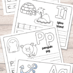 Free Printable Alphabet Book  Alphabet Worksheets For Prek And K Intended For Abc Worksheets For Kindergarten