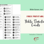 Free Printable Bible Timeline Cards – Bible Journal Love Together With Bible Timeline Worksheet