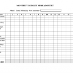 Free Printable Blank Spreadsheet Templates Template Monthly With Regard To Free Download Monthly Budget Worksheet