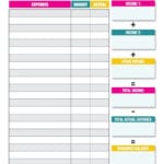 Free Printable Budget Worksheets For Students Dave Ramsey Household And Printable Budget Worksheet Pdf