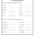 Free Printable Language Arts Worksheets  Mininghumanities Along With Kindergarten Language Arts Worksheets