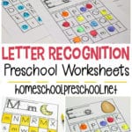 Free Printable Letter Recognition Worksheets For Preschoolers For Letter Identification Worksheets