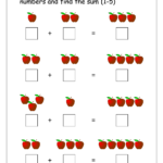Free Printable Number Addition Worksheets 110 For Kindergarten Along With Counting Techniques Worksheet