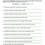 Free Printable Sentence Correction Worksheets  Free Printable Regarding Sentence Correction Worksheets