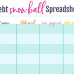 Free Printable T Snowball Worksheet Money Budgeting Sheet Within Free Printable Debt Snowball Worksheet