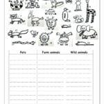 Free Printable Worksheets Animal Habitats – Orek In Animal Habitats Worksheets