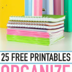 Free Printables Get Organized  Written Reality In Free Printable Home Organization Worksheets
