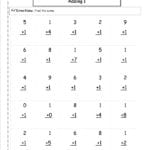Free Single Digit Addition Worksheets For Doubles Facts Worksheets