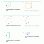 Free Worksheets For The Volume And Surface Area Of Cubes As Well As Surface Area And Volume Worksheets Grade 10