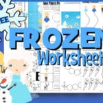 Frozen Worksheets For Kids  123 Homeschool 4 Me Within Frozen Worksheets For Kindergarten