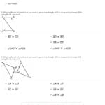 Geometry Worksheet Congruent Triangles Answers Proving Triangles Or Proving Triangles Congruent Worksheet Answers