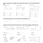 Geometry Worksheet Together With Similar Figures Worksheet Answer Key