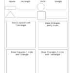 Geometry Worksheets For Students In 1St Grade Intended For Basic Geometry Worksheets