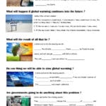 Global Warming Interactive Worksheet And Global Warming Worksheet