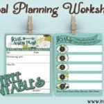Goal Planning Worksheets With Free Printables  Inkhappi Pertaining To Intention Setting Worksheet