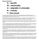 Goal Setting Worksheet 1 And Sports Psychology Worksheets