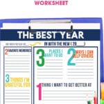Goal Setting Worksheets For Kids  Adults  Free Printable And New Year Goal Setting Worksheet
