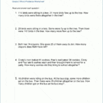 Grade 2 Mixed Addition  Subtraction Word Problem Worksheets  K5 Pertaining To Rounding Word Problems Worksheets