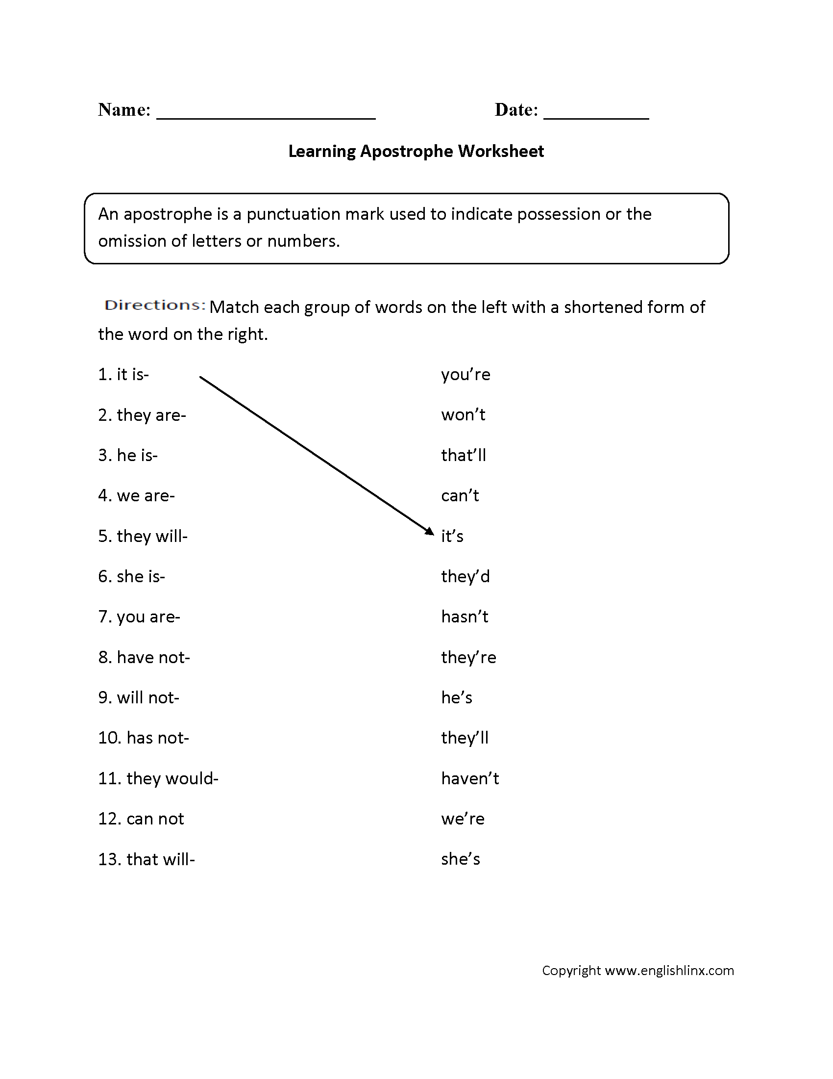 Grammar Worksheets  Punctuation Worksheets With Grammar And Punctuation Worksheets