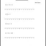 Graphing Compound Inequalities Worksheet  Briefencounters As Well As Compound Inequalities Worksheet
