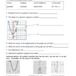 Graphing Quadratics Review Worksheet Name  Wikispaces And Graphing Quadratics Review Worksheet