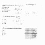 Graphing Systems Of Equations Worksheet Answer Key  Briefencounters For Graphing Systems Of Equations Worksheet Answer Key