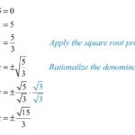 Guidelines For Solving Quadratic Equations And Applications Also Quadratic Applications Worksheet