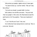 Halloween Worksheets And Printouts With Regard To Free Printable Second Grade Reading Comprehension Worksheets