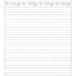 Handwriting Practice Worksheet Hand Writing Writing Worksheet In Cursive Writing Worksheets For Kids