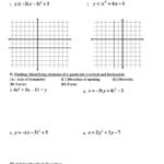 Honors Algebra 2 Unit 3 Test Review Regarding Algebra 2 Quadratic Formula Worksheet Answers