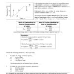Honors Chemistry Heating Curve Calculations Also Heating Curve Worksheet