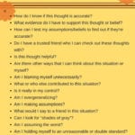 How To Challenge Cognitive Distortions  Live Well With Sharon Martin With Regard To Challenging Negative Thoughts Worksheet