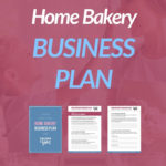 How To Create A Home Bakery Business Plan Workbook Included And Building A Bakery Worksheet Answers