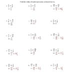 How To Divide And Simplify Fractions Math The Multiplying And Within Simplifying Fractions Worksheet With Answers