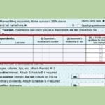 How To Fill Out A Us 1040X Tax Return With Form  Wikihow Together With 7 1 Tax Tables Worksheets And Schedules Answers
