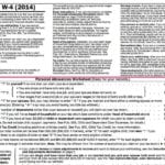 How To Fill Out A W4  Business Insider Also Personal Allowances Worksheet W4