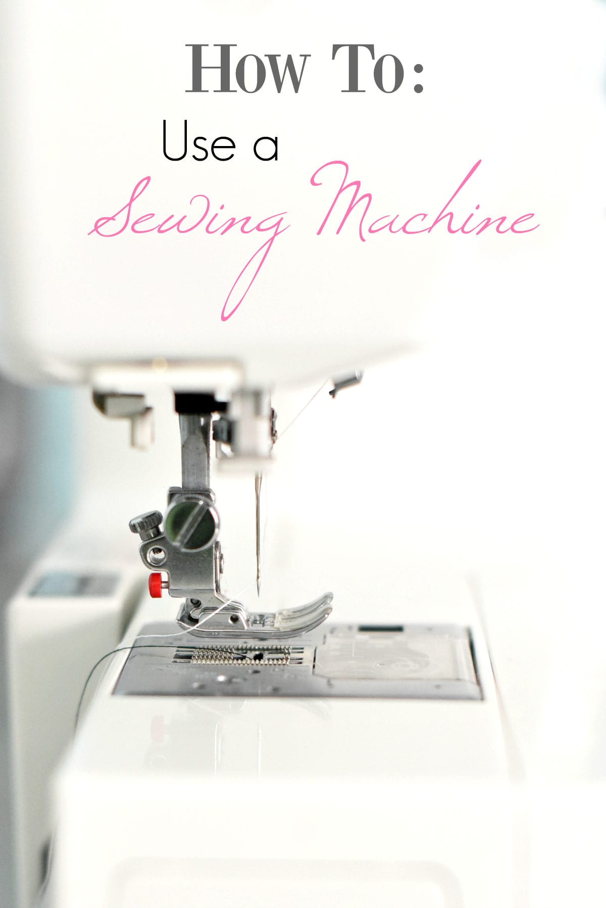 How To Use A Sewing Machinea Guide For Beginners Together With Know Your Sewing Machine Worksheet