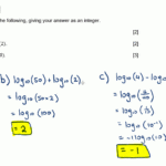 Ib Maths Sl Questionbank  Exponents And Logs Regarding Properties Of Logarithms Worksheet