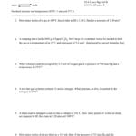 Ideal Gas Laws Worksheet Also Ideal Gas Law Worksheet Answer Key