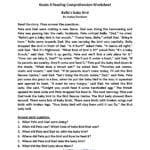 Ideas Of Reading Worksheets For Third And Fourth Grade Reading Within 4Th Grade Reading Worksheets