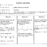Imath  Grade 11 Exercises Re Solving Quadratic Inequalities For Quadratic Inequalities Worksheet With Answers
