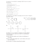 Inductive Reasoning Worksheet With Patterns And Inductive Reasoning Worksheet And Answers