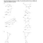 Infinite Geometry  128 Proving Similar Triangles And Similar Right Triangles Worksheet Answers