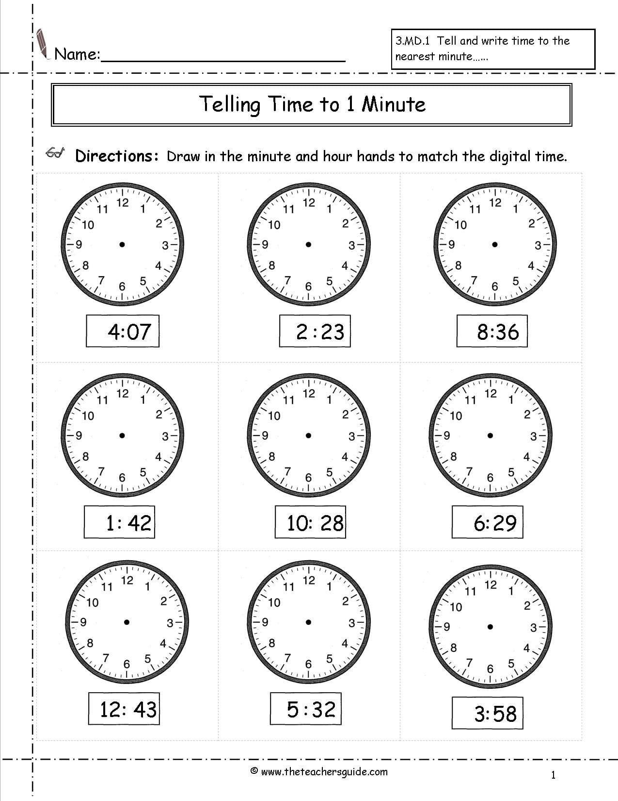 Inspirational Telling Time Worksheets Busy Teacher – Enterjapan Within Learning To Tell Time Worksheets